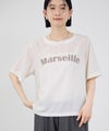 Idnes  ジョーゼットロゴTシャツ レディース メール便 対応商品商品サムネイル-2