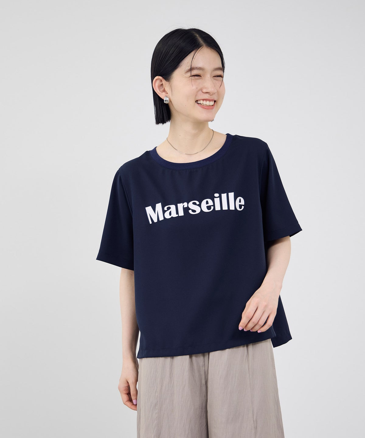 Idnes ジョーゼットロゴTシャツ レディース メール便 対応商品