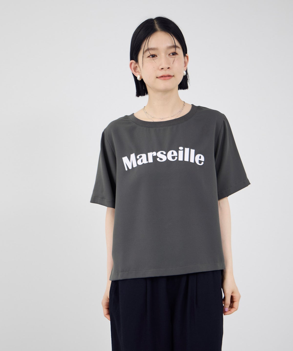 Idnes ジョーゼットロゴTシャツ レディース メール便 対応商品