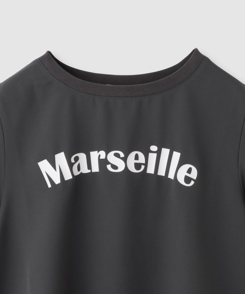 Idnes  ジョーゼットロゴTシャツ レディース メール便 対応商品商品画像-5