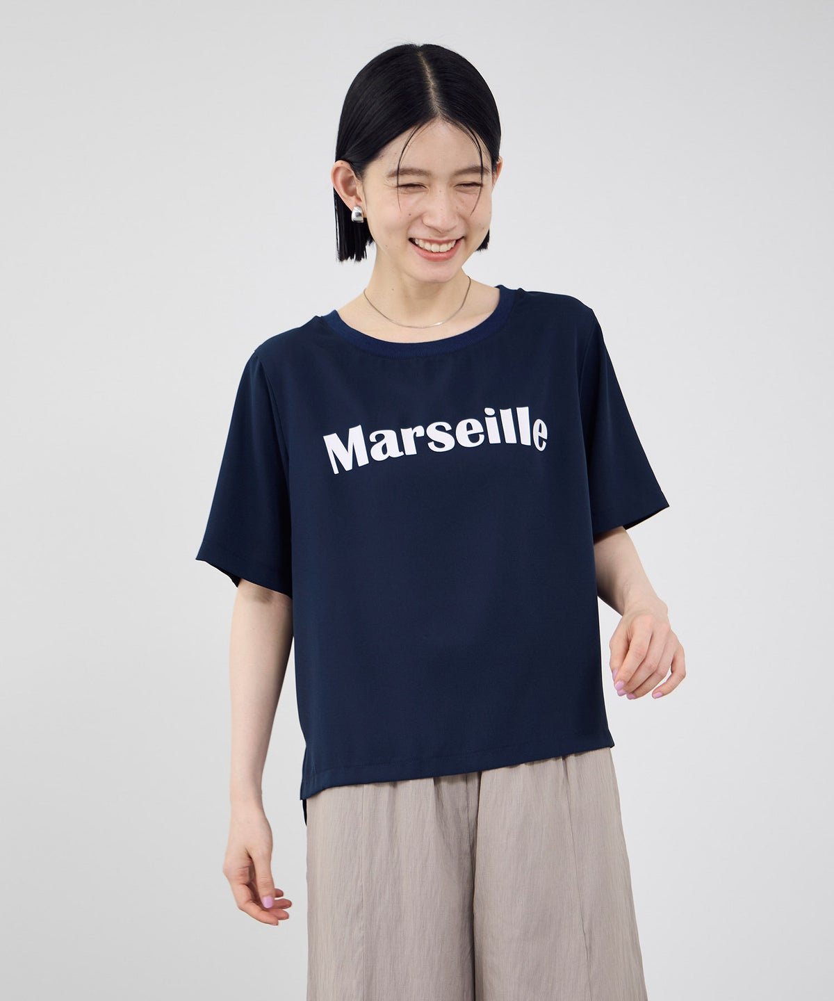 Idnes ジョーゼットロゴTシャツ レディース メール便 対応商品