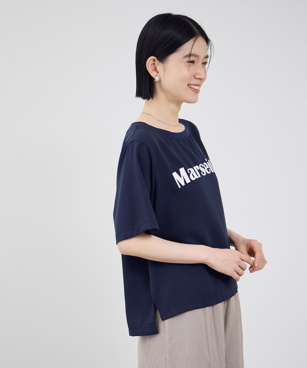 Idnes ジョーゼットロゴTシャツ レディース メール便 対応商品