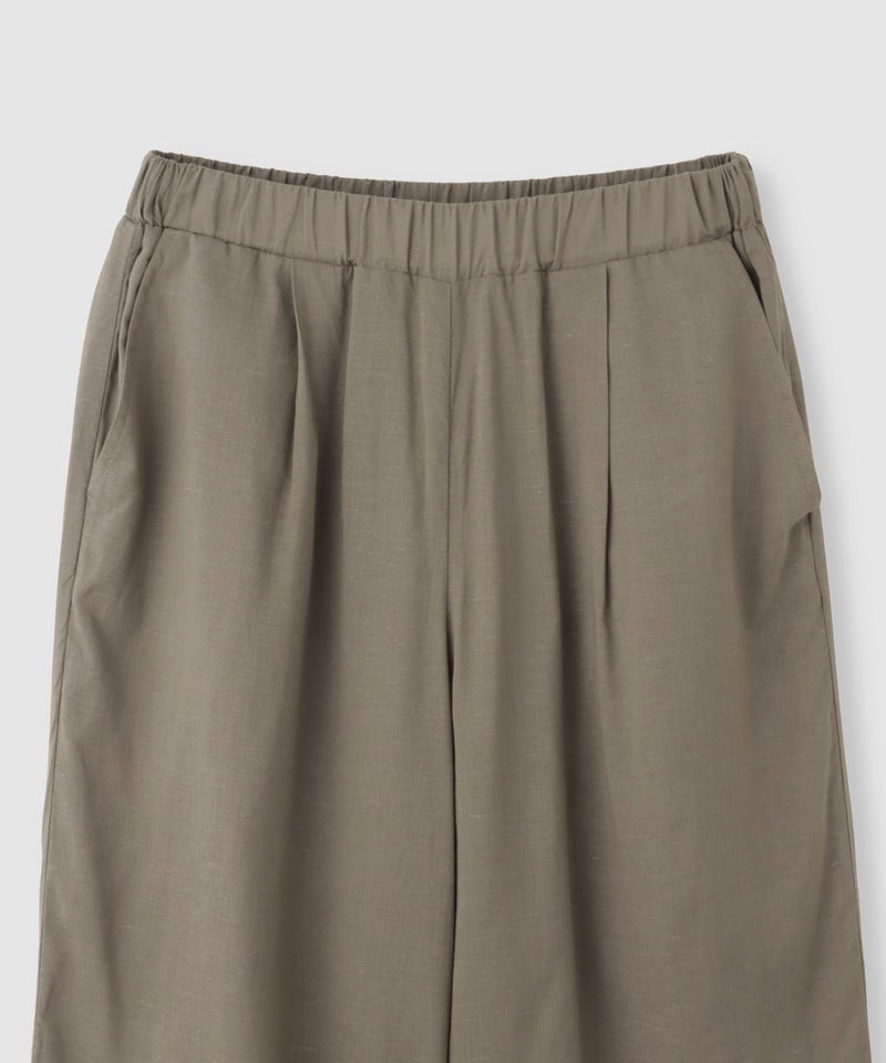 Idnes リネンイージーパンツ レディース商品画像-7