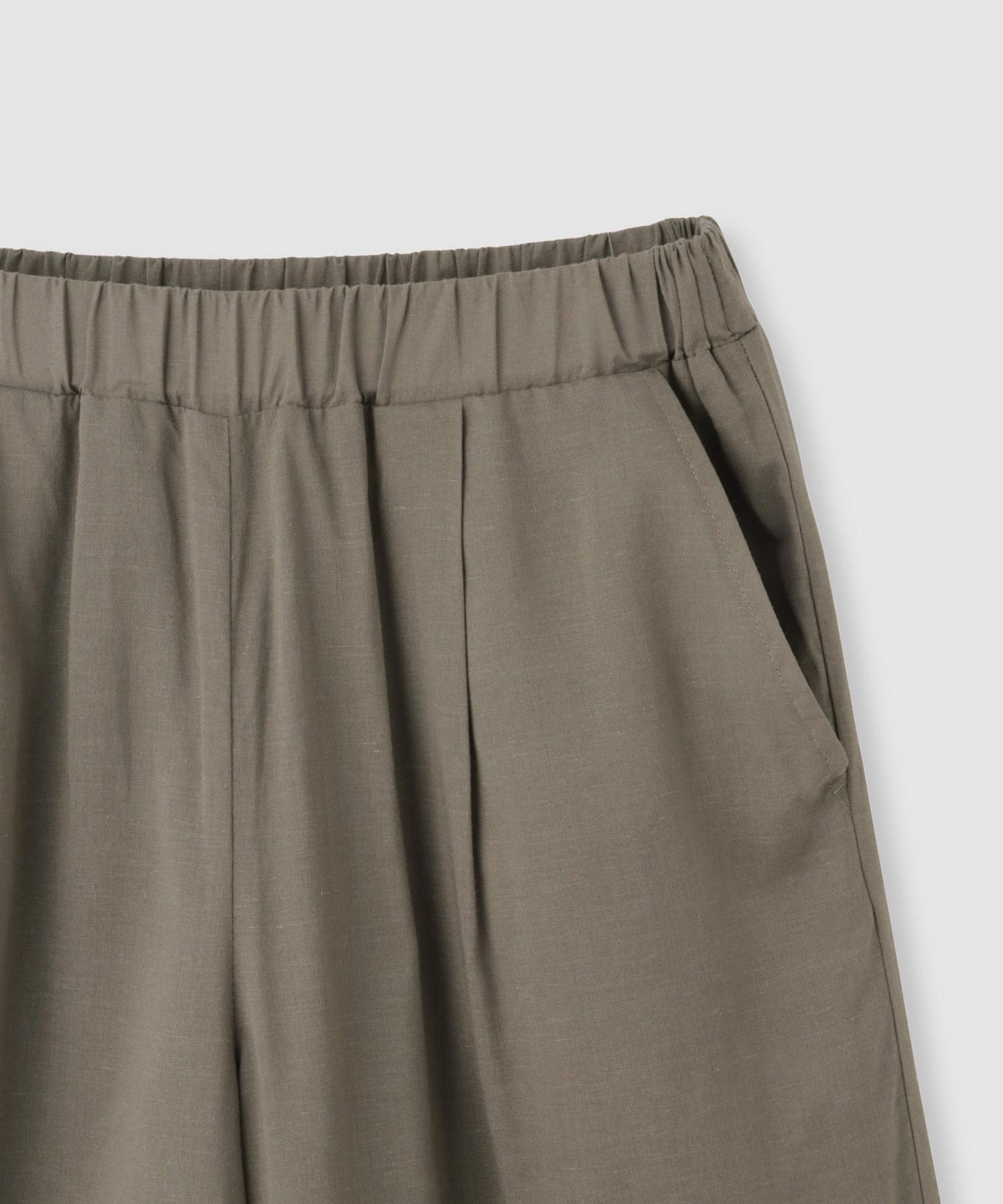 Idnes リネンイージーパンツ レディース