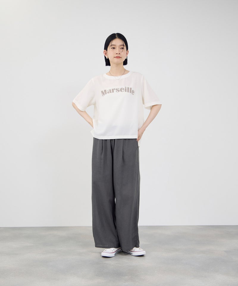 Idnes リネンイージーパンツ レディース商品画像-10