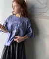 Classical Elf【キッズ】綿100%カレッジピグメント袖フリルTシャツ商品サムネイル-17