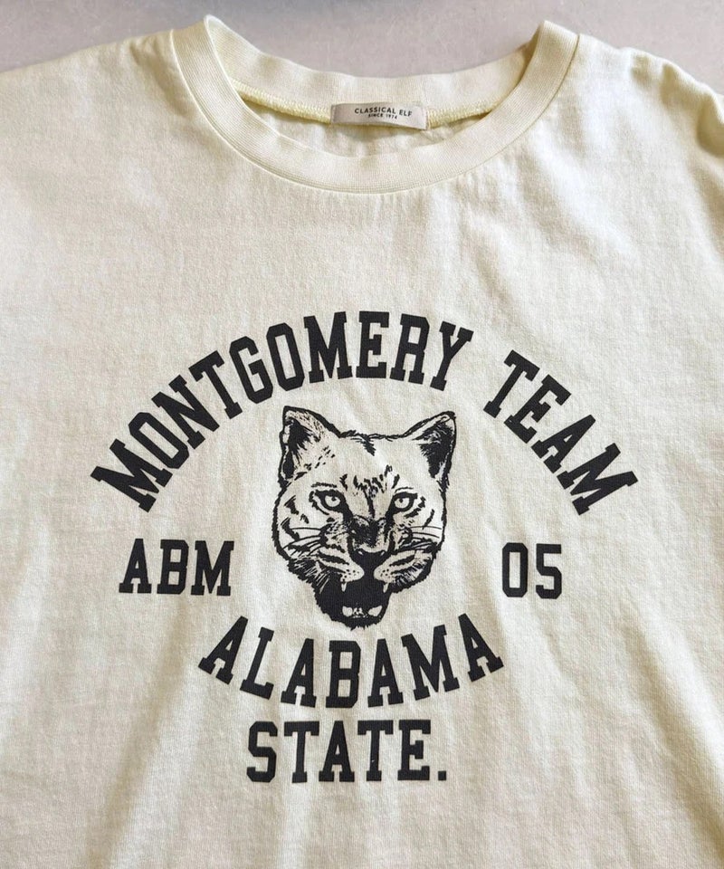 Classical Elf【キッズ】綿100%カレッジピグメント袖フリルTシャツ商品画像-25