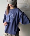 Classical Elf【キッズ】綿100%カレッジピグメント袖フリルTシャツ商品サムネイル-31