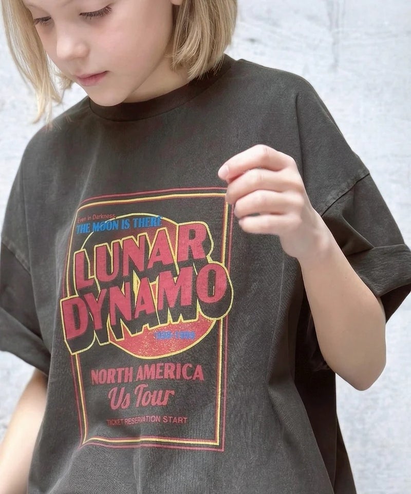 Classical Elf【キッズ】《JaVaジャバ コラボ》綿100% こなれ感抜群のピグメントT。JAVAピグメントツアーロゴビッグTシャツ商品画像-1