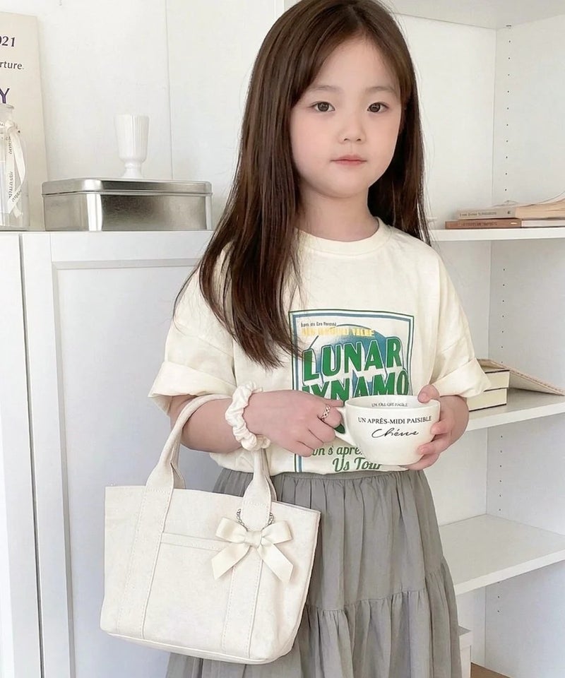 Classical Elf【キッズ】《JaVaジャバ コラボ》綿100％ こなれ感抜群のピグメントT。JAVAピグメントツアーロゴビッグTシャツ商品画像-9