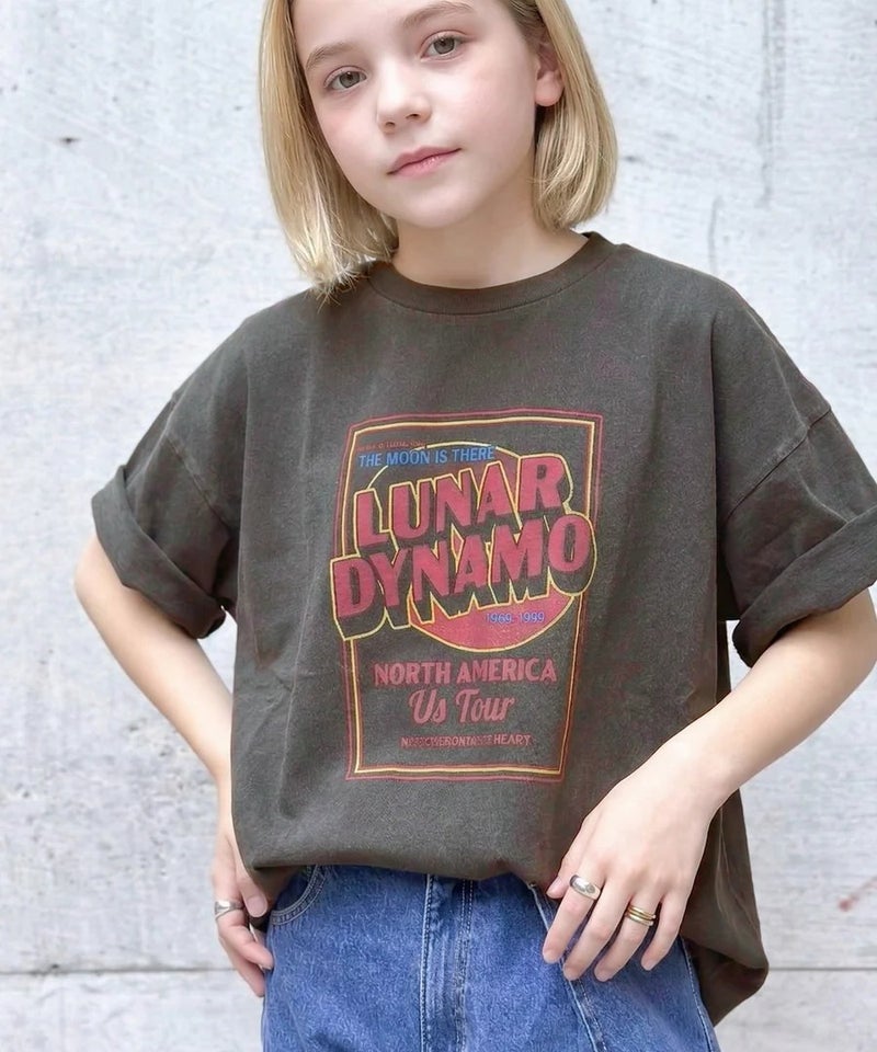 Classical Elf【キッズ】《JaVaジャバ コラボ》綿100％ こなれ感抜群のピグメントT。JAVAピグメントツアーロゴビッグTシャツ商品画像-13