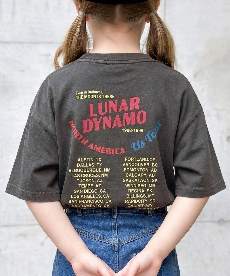 Classical Elf【キッズ】《JaVaジャバ コラボ》綿100％ こなれ感抜群のピグメントT。JAVAピグメントツアーロゴビッグTシャツ商品画像-16