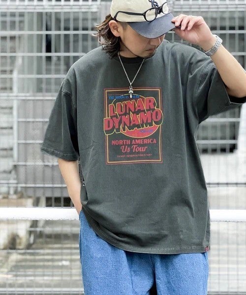 Classical Elf【キッズ】《JaVaジャバ コラボ》綿100％ こなれ感抜群のピグメントT。JAVAピグメントツアーロゴビッグTシャツ商品画像-31