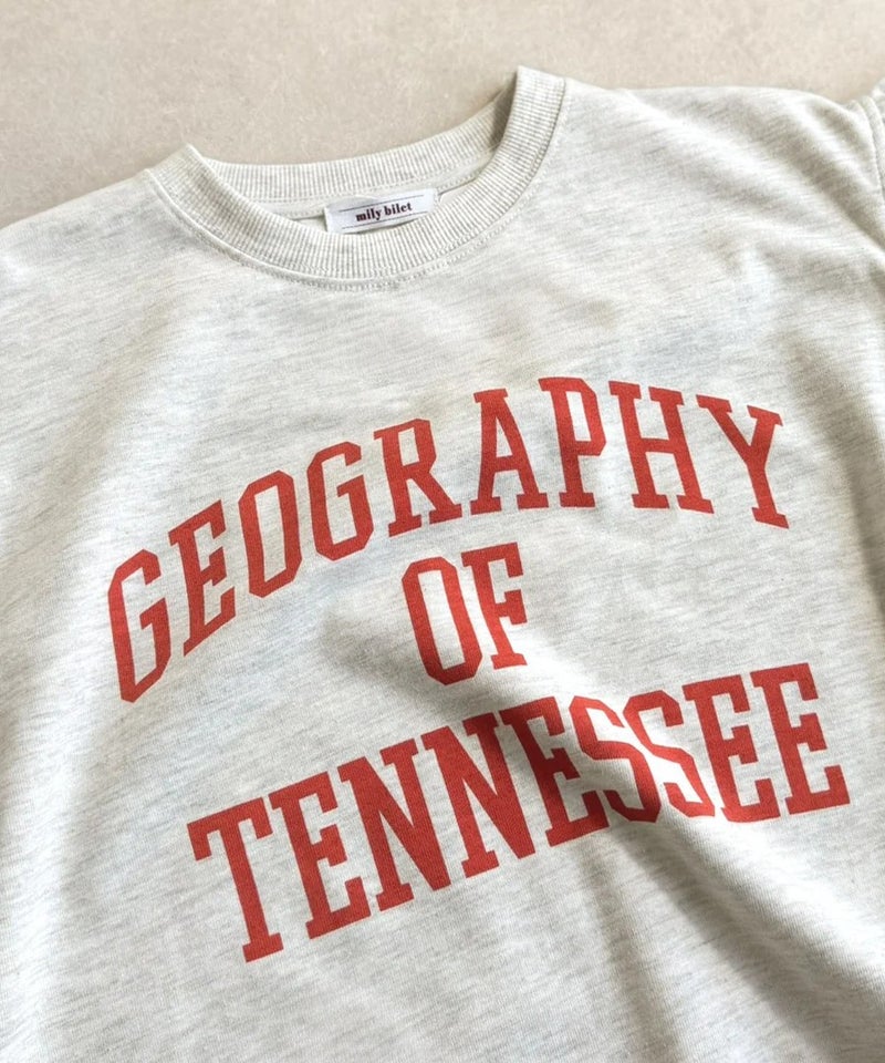 Classical Elf　【mily bilet】【キッズ】 ダブルフリル袖カレッジライクロゴゆるTシャツ商品画像-27