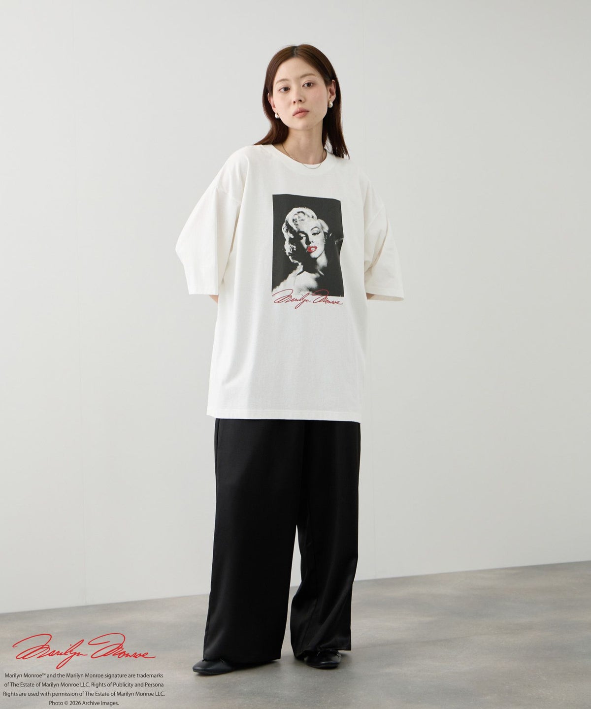 マリリン・モンロー ルーズTシャツA メンズ メール便 対応商品