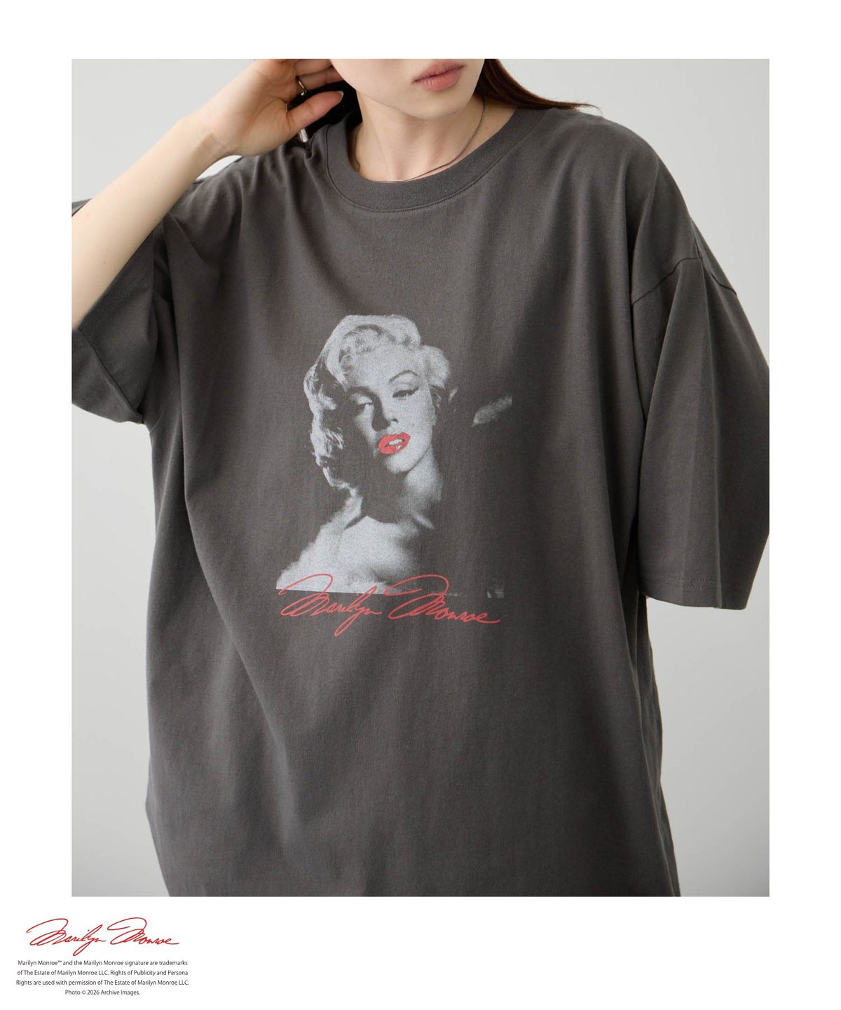 マリリン・モンロー ルーズTシャツA メンズ メール便 対応商品