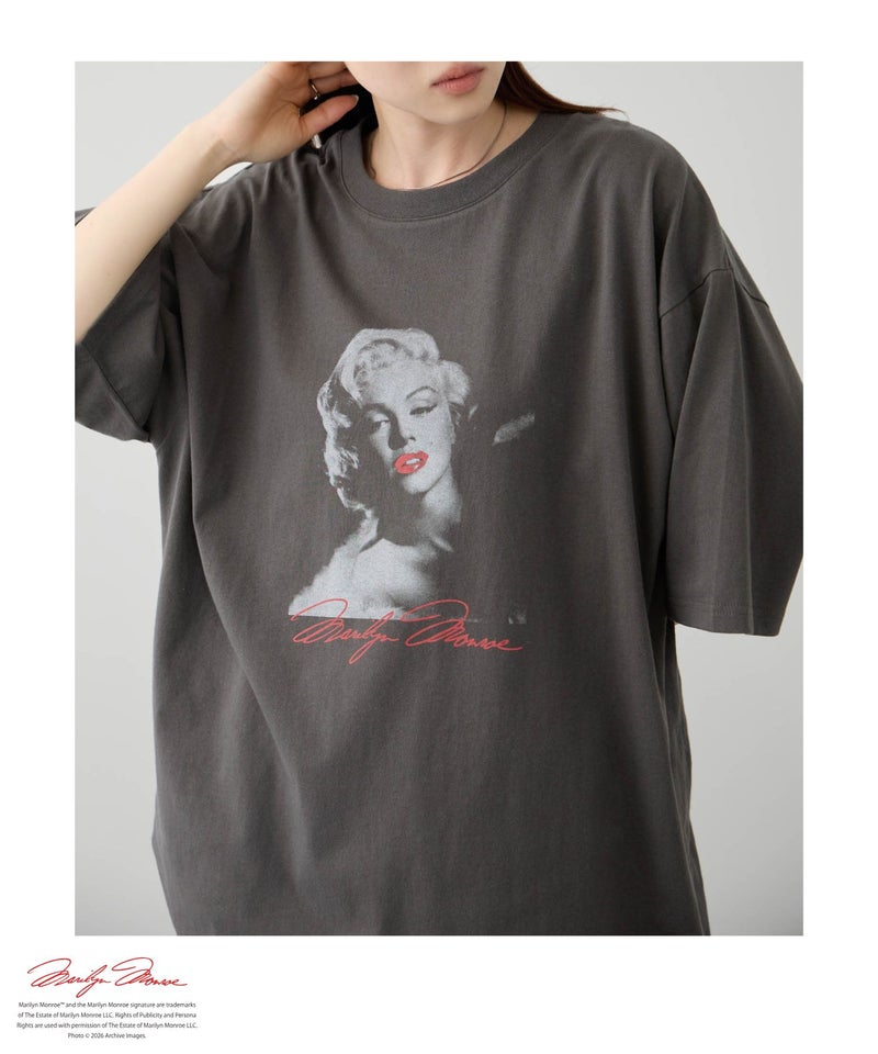 マリリン・モンロー ルーズTシャツA メンズ メール便 対応商品商品画像-7