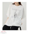 マリリン・モンロー ルーズTシャツB メンズ メール便 対応商品商品サムネイル-1
