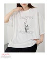 マリリン・モンロー ルーズTシャツB メンズ メール便 対応商品商品サムネイル-3