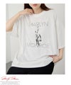 マリリン・モンロー ルーズTシャツB メンズ メール便 対応商品商品サムネイル-3