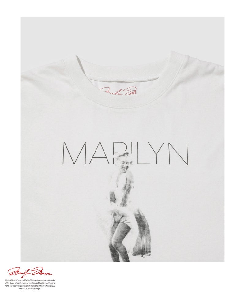 マリリン・モンロー ルーズTシャツB メンズ メール便 対応商品商品画像-4