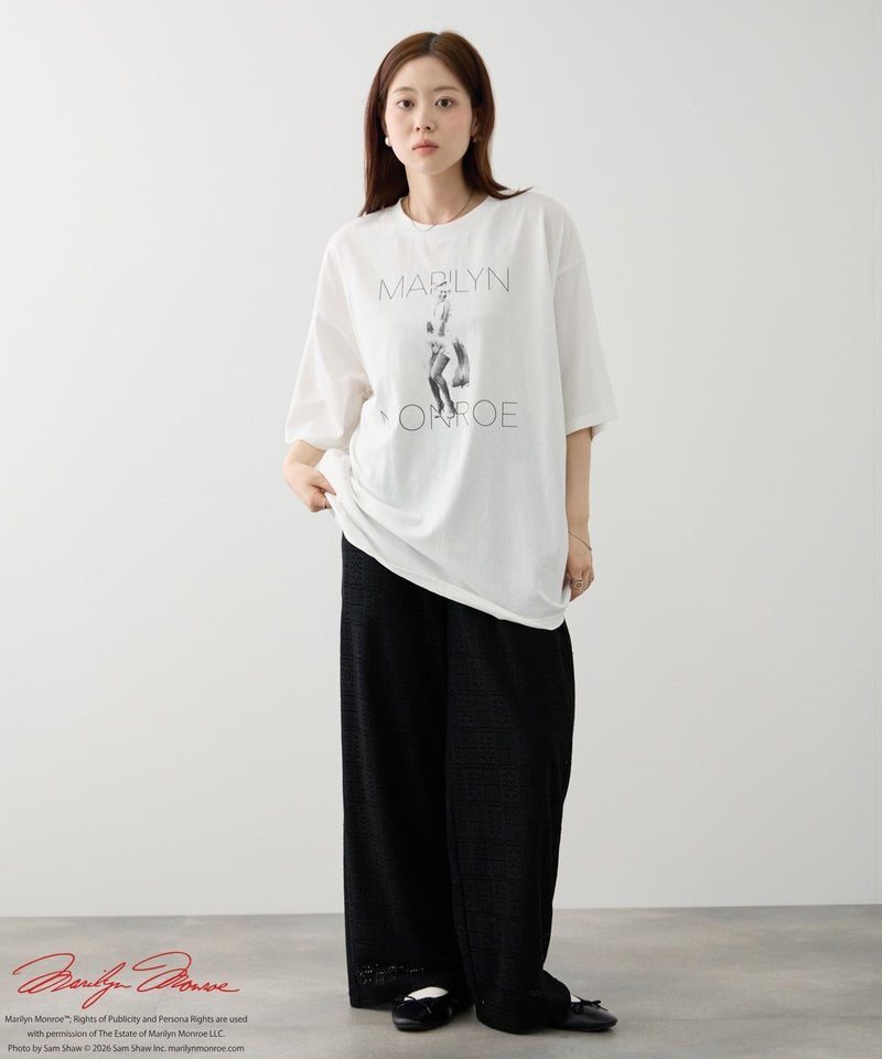 マリリン・モンロー ルーズTシャツB メンズ メール便 対応商品商品画像-5