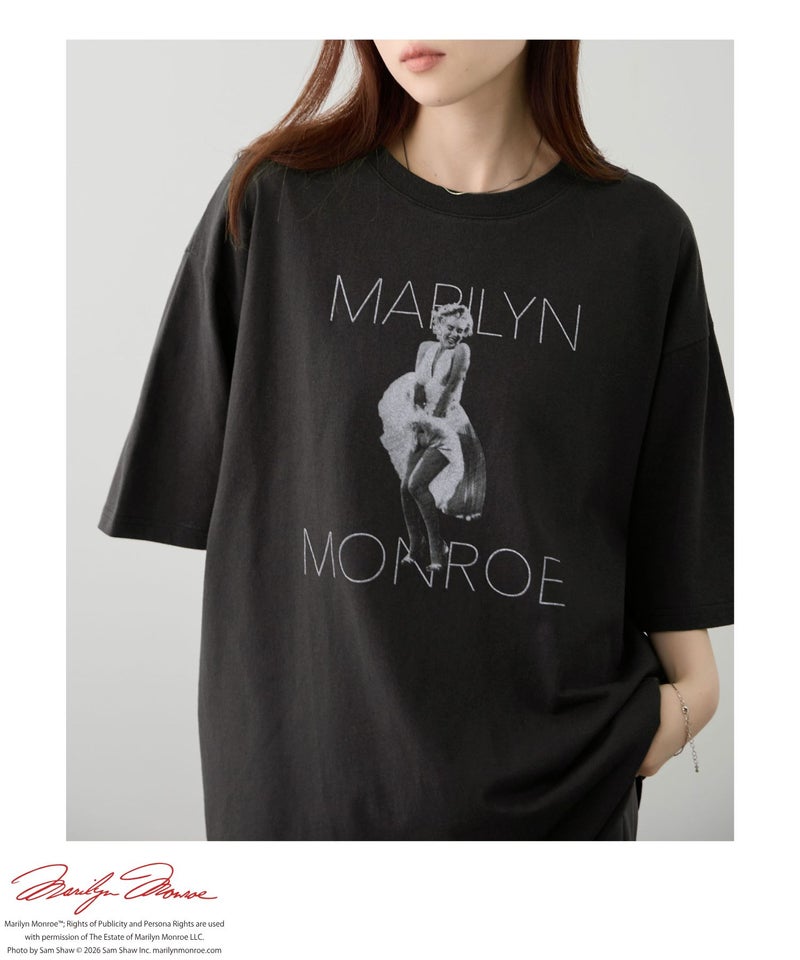 マリリン・モンロー ルーズTシャツB メンズ メール便 対応商品商品画像-7