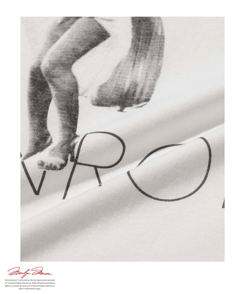 マリリン・モンロー ルーズTシャツB メンズ メール便 対応商品商品画像-8