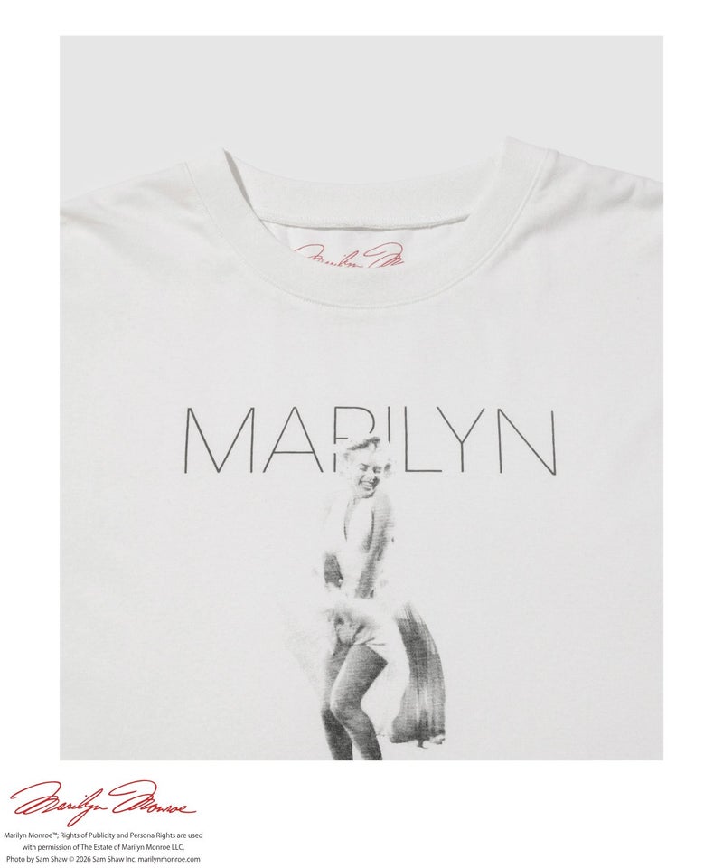 マリリン・モンロー ルーズTシャツB メンズ メール便 対応商品商品画像-13