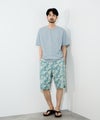 NAVY  SARARI 冷感フェイクレイヤード クルーネックTシャツ メンズ メール便 対応商品商品サムネイル-9