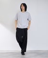 NAVY SARARI 冷感フェイクレイヤード クルーネックTシャツ メンズ メール便 対応商品商品サムネイル-18