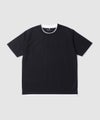 NAVY SARARI 冷感フェイクレイヤード クルーネックTシャツ メンズ メール便 対応商品