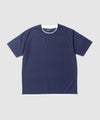 NAVY SARARI 冷感フェイクレイヤード クルーネックTシャツ メンズ メール便 対応商品商品サムネイル-30