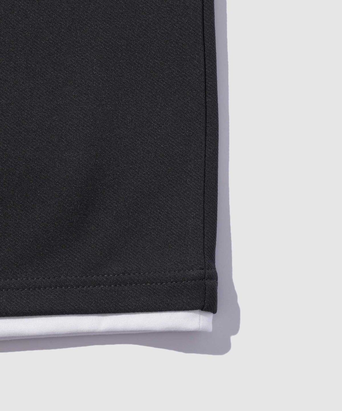 NAVY SARARI 冷感フェイクレイヤード キーネックTシャツ メンズ メール便 対応商品