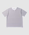 NAVY SARARI 冷感フェイクレイヤード キーネックTシャツ メンズ メール便 対応商品商品サムネイル-31