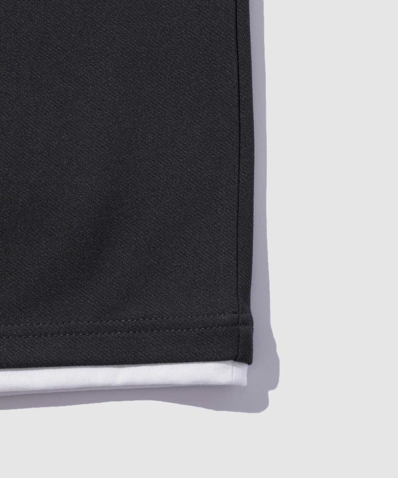 NAVY  SARARI 冷感フェイクレイヤード キーネックTシャツ メンズ メール便 対応商品商品画像-34