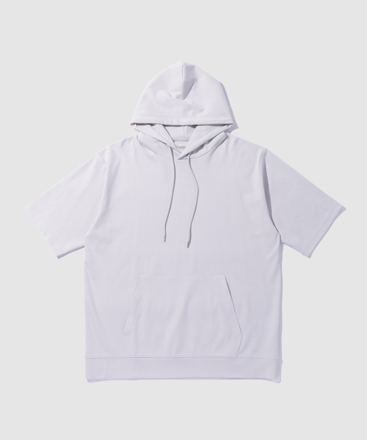 NAVY SARARI 冷感ポンチ素材プルオーバーパーカー メンズ