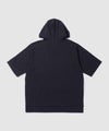 NAVY SARARI 冷感ポンチ素材プルオーバーパーカー メンズ商品サムネイル-3