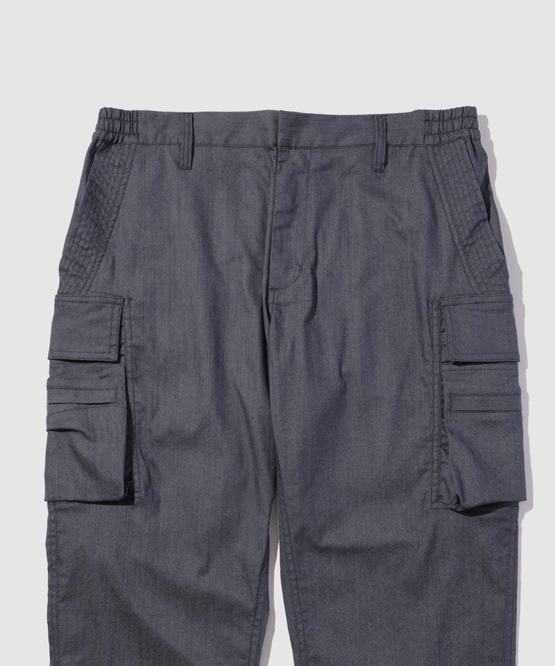 TETE by TETE HOMME スリムフィット デニム調カーゴパンツ メンズ商品画像-3