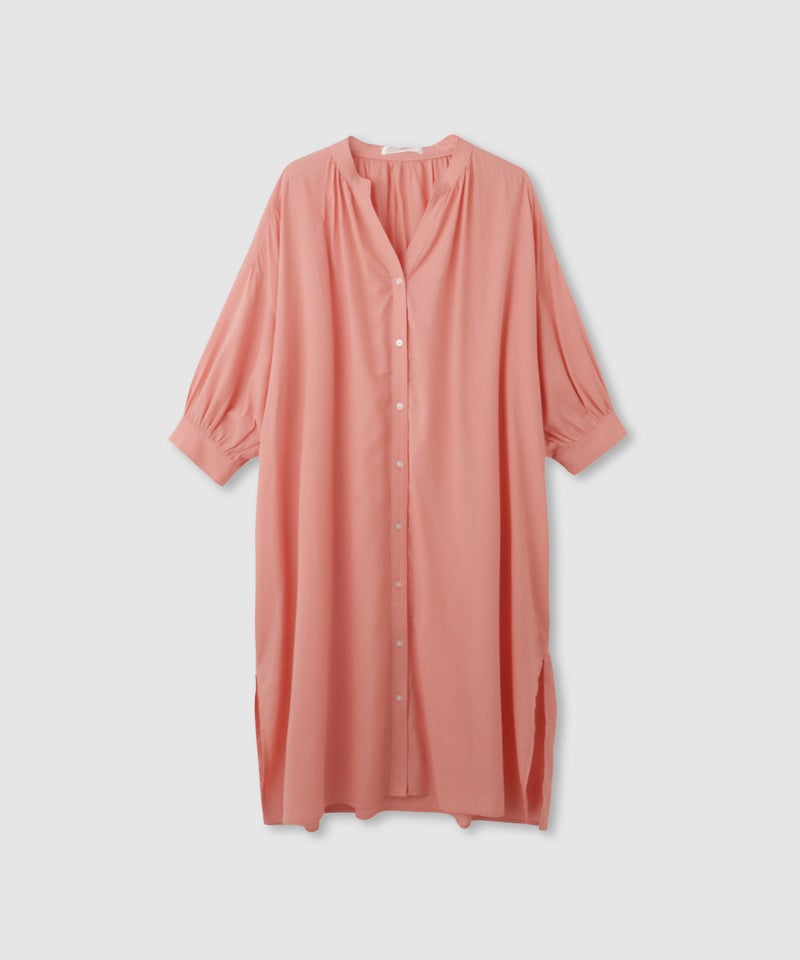 Idnes  リネンスキッパーワンピース レディース商品画像-2