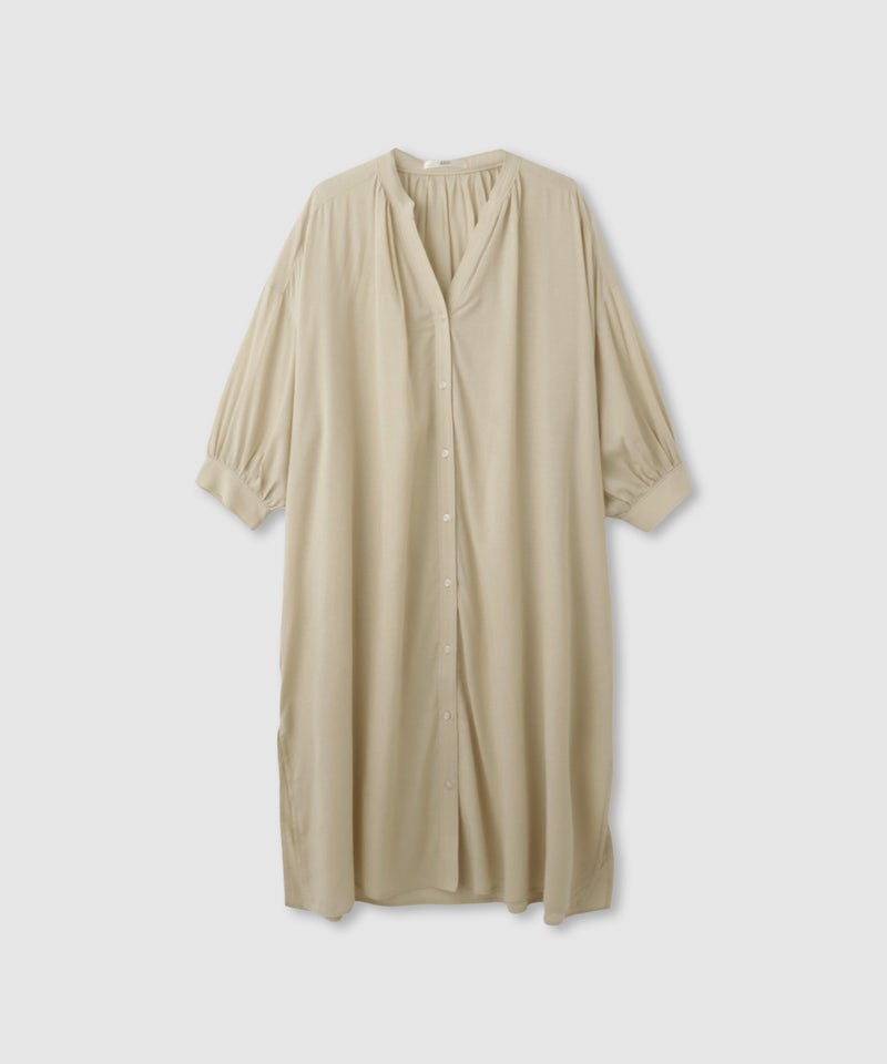 Idnes リネンスキッパーワンピース レディース商品画像-4