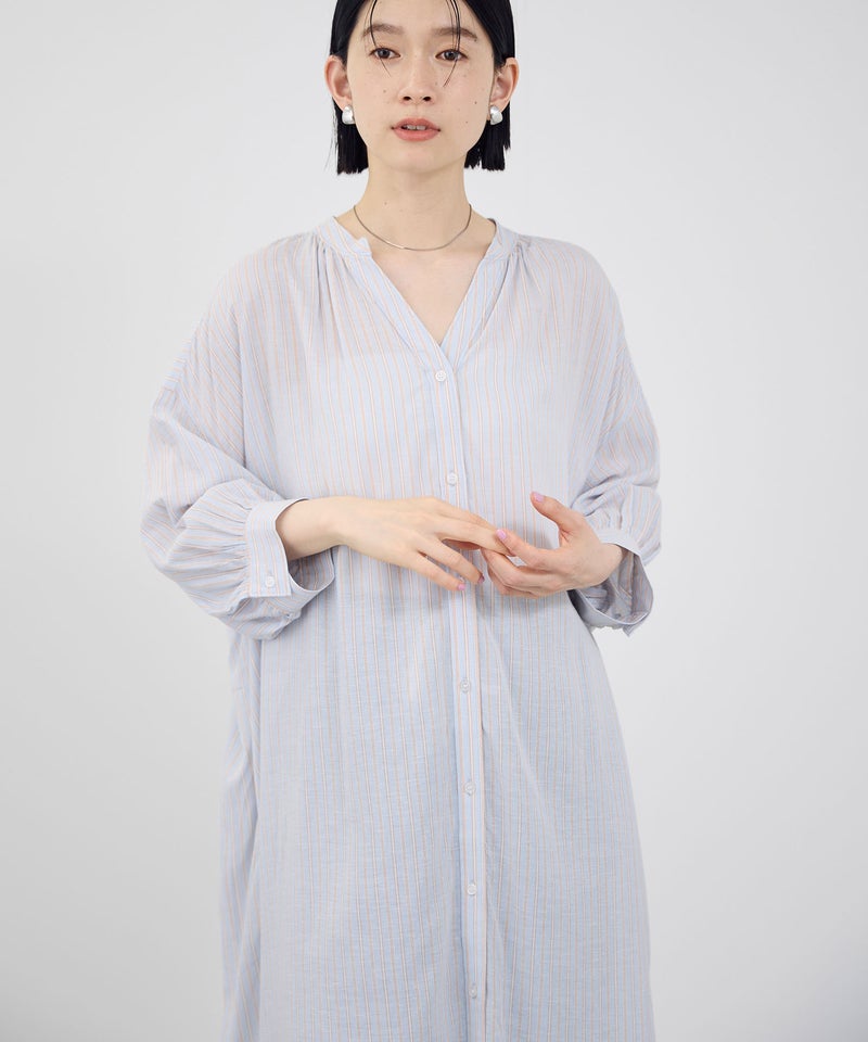 Idnes  リネンスキッパーワンピース レディース商品画像-7