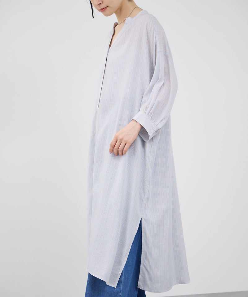 Idnes リネンスキッパーワンピース レディース商品画像-8