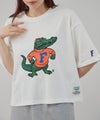 DISCUS アソートグラフィックプリント クルーネック半袖コラボTシャツ フロリダ大学 レディース メール便 対応商品商品サムネイル-4