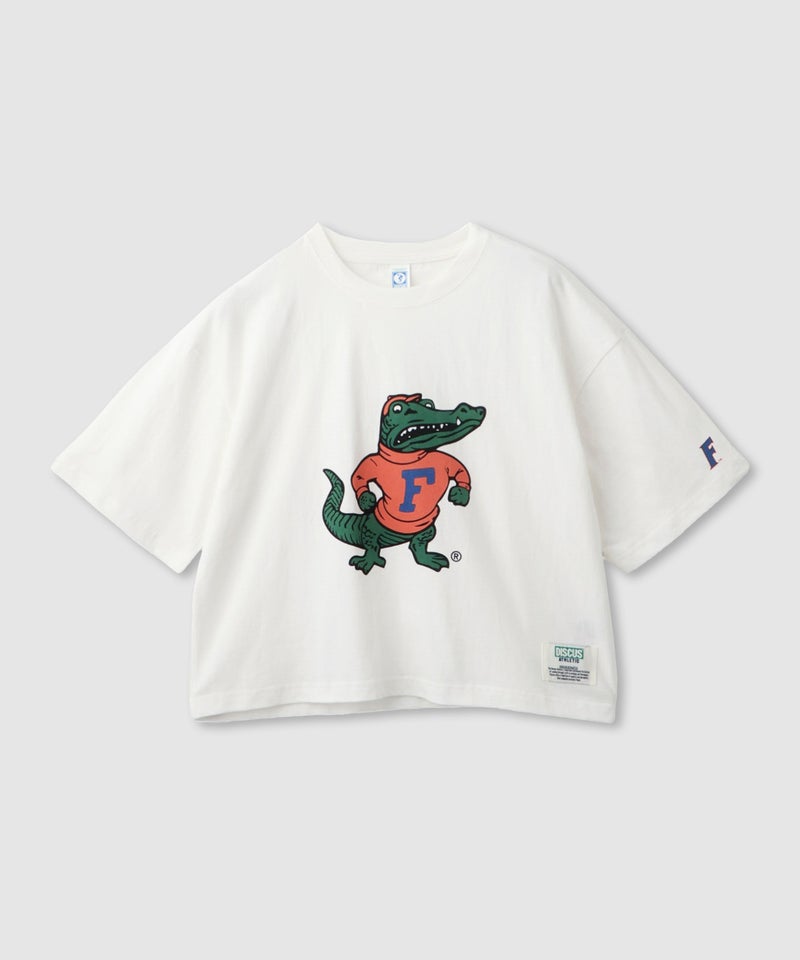 DISCUS アソートグラフィックプリント クルーネック半袖コラボTシャツ フロリダ大学 レディース メール便 対応商品商品画像-15