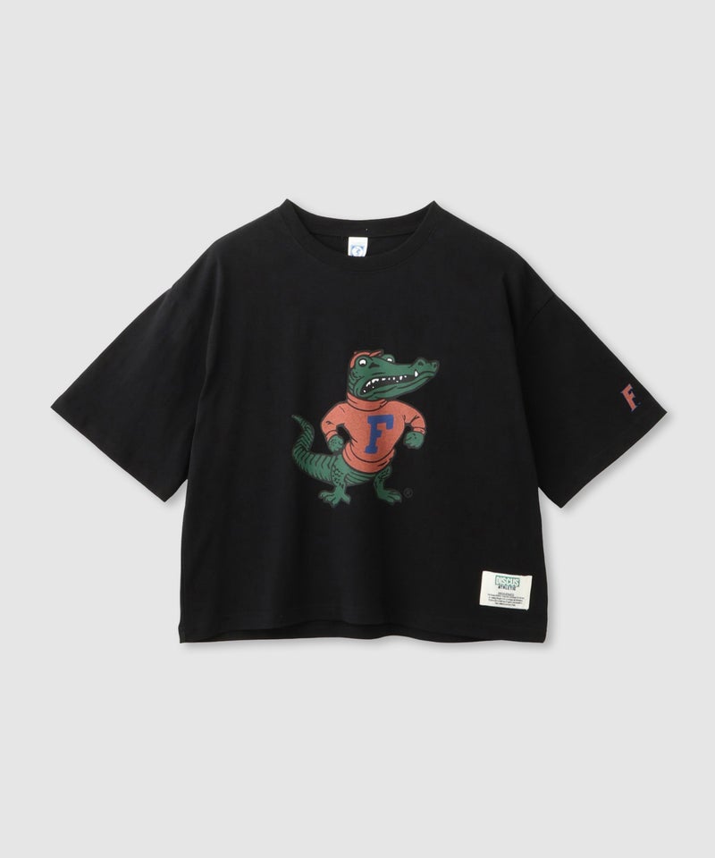 DISCUS アソートグラフィックプリント クルーネック半袖コラボTシャツ フロリダ大学 レディース メール便 対応商品商品画像-17