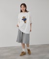 DISCUS アソートグラフィックプリント クルーネック半袖コラボTシャツ カリフォルニア大学 レディース メール便 対応商品商品サムネイル-3