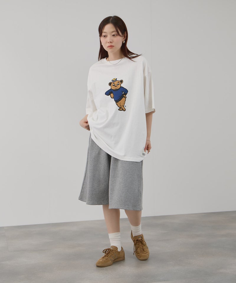 DISCUS  アソートグラフィックプリント クルーネック半袖コラボTシャツ カリフォルニア大学 レディース メール便 対応商品商品画像-3