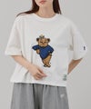 DISCUS アソートグラフィックプリント クルーネック半袖コラボTシャツ カリフォルニア大学 レディース メール便 対応商品商品サムネイル-4
