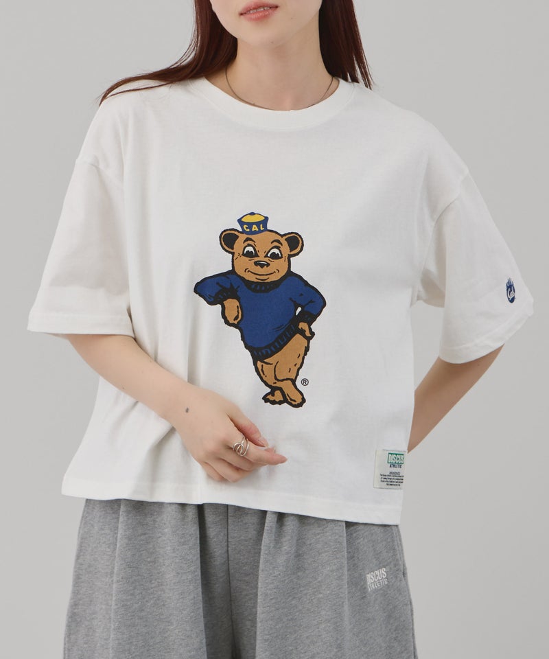 DISCUS  アソートグラフィックプリント クルーネック半袖コラボTシャツ カリフォルニア大学 レディース メール便 対応商品商品画像-4